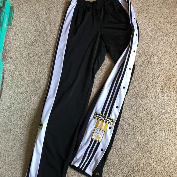 adidas pants with buttons